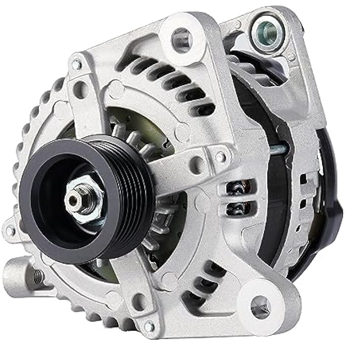 PDOK New Alternator 11295 Compatible with Chrysler Town & Country Van 3.3L 3.8L V6 2008-2010, Dodge Caravan 2008-2010, 04801304AA 04801304AC 4801304AA VND0502 400-52390R - Image 1