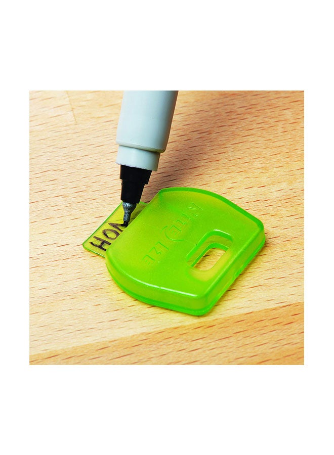 Nite Ize IdentiKey Covers, Write-On Universal Key Covers for Quick Key Identification, Multiple Colors 4 pack - Image 2