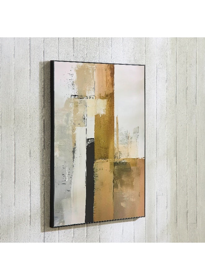 Home Box Pier Abstract Framed Picture - 50x70 cm - Image 1