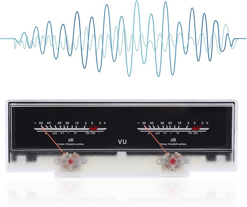 P78Wtc مقياس مستوى الصوت الرقمي مع الإضاءة الخلفية لمضخمات الصوت المنزلية - Image 4