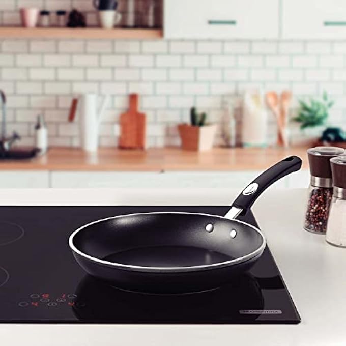 TRAMONTINA Frying Pan Aluminum 26Cm Monaco Induction Black - Image 3