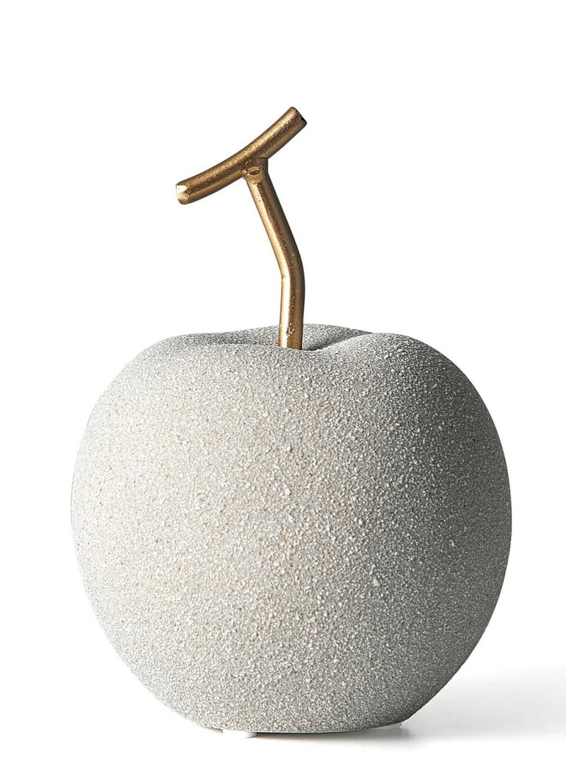 My Pumpkin Apple Ceramic Statue Art Sculpture for Modern Home Decor Collectible Figurine Table Decor-25 cm - Image 1