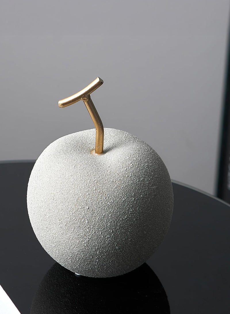 My Pumpkin Apple Ceramic Statue Art Sculpture for Modern Home Decor Collectible Figurine Table Decor-25 cm - Image 2