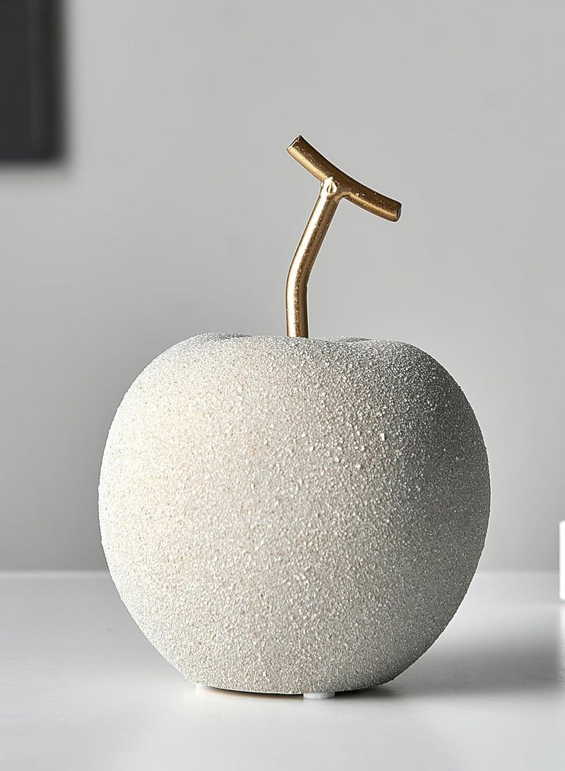 My Pumpkin Apple Ceramic Statue Art Sculpture for Modern Home Decor Collectible Figurine Table Decor-25 cm - Image 4