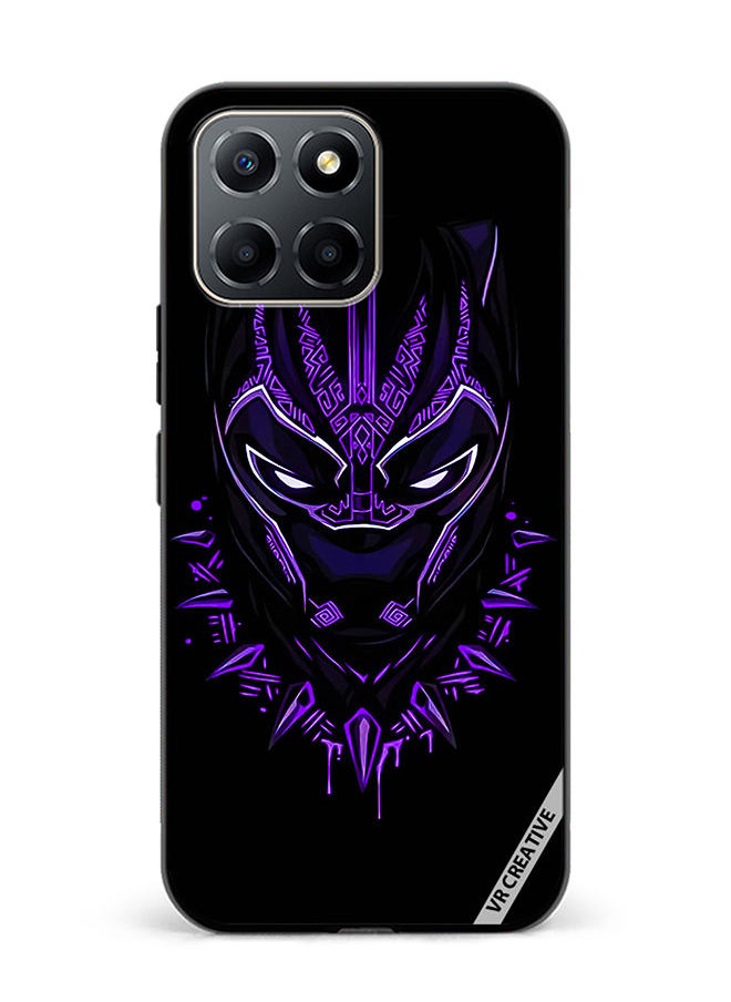 VR CREATIVE - Protective Case Cover For Honor X6 Black Panther Design Multicolour - Image 1