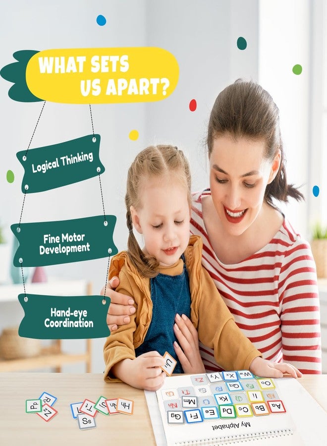 iHarPro Busy Book for Toddlers, Montessori Toys for 3 4 5 6 Years Old, Autism Sensory Educational Toys, Toddler Preschool Learning Activity Binder and Early Books - for Boys & Girls Develops Fine Motor Skills - Image 4