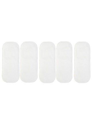 Pack Of 6 White Bamboo Charcoal Inserts Liners Pads(5 Layers) Wetfree Washable Reusable Adjustable Cotton Diaper Nappy Inserts Natures Cloth Diaper Liners For Baby Reusable Cloth Diapers(0 24 Months) - pzsku/Z858C42768A31A3784AA2Z/45/_/1692274017/a8b7afed-fc5a-4590-bb59-ce09aeaa9734