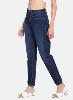Dennis Lingo Mom Fit Indigo Denim Jeans  - Image 2