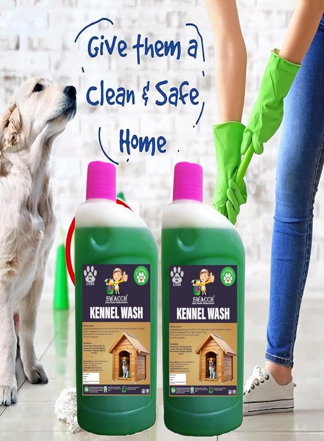 swacch Kennel Wash (500ml) (Pack of 2) Jasmine I Pet Stain & Odour Remover I Pet Floor Cleaner Liquid I Dog and Cat Friendly - Image 3