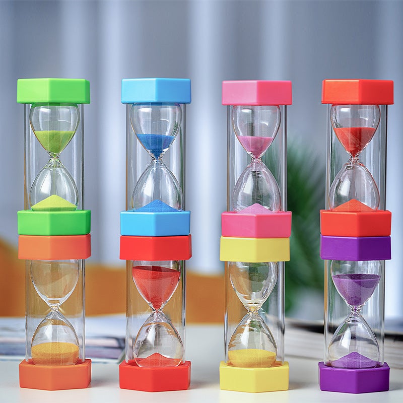 Plastic Hexagonal Hourglass Kidsren'S Learning Toys Anti-Fall Timer Gift Hourglass 30 Minutes Home Furnishings - Image 3