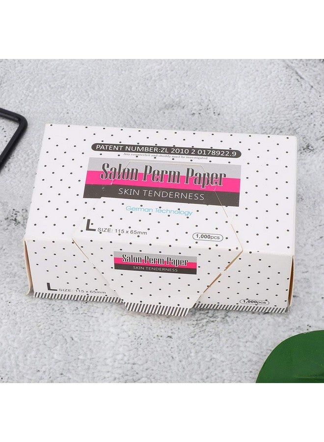 ZJchao Hair Perm Paper Barber Shop Ultrathin Hair Perm Paper Mesh Breathable Perming Paper Hairdressing Tool Salon Styles Professional Perm For Color Treated Thin Or Delicated Hair(Hair Perm Paper) - Image 2