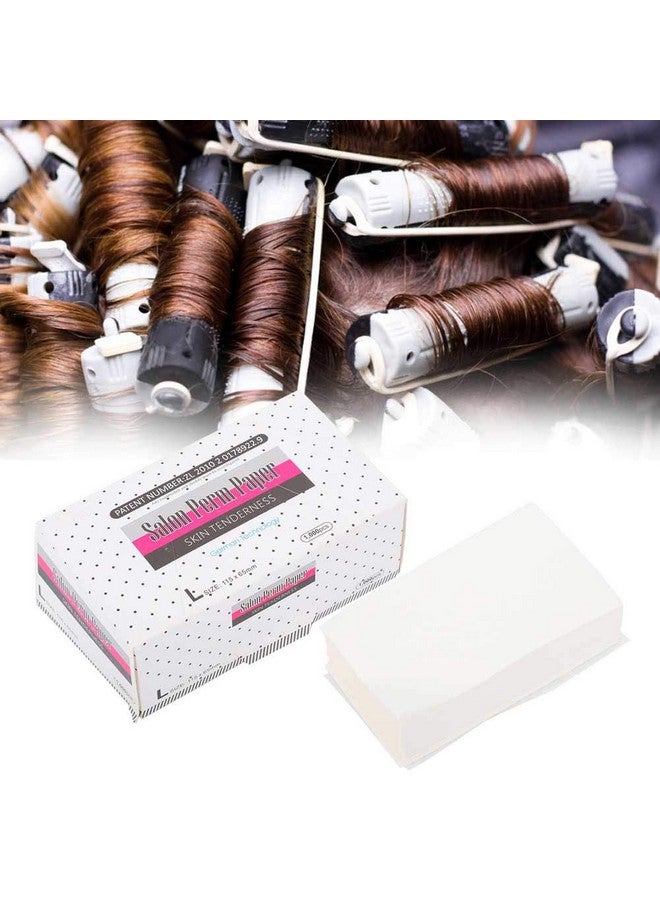 ZJchao Hair Perm Paper Barber Shop Ultrathin Hair Perm Paper Mesh Breathable Perming Paper Hairdressing Tool Salon Styles Professional Perm For Color Treated Thin Or Delicated Hair(Hair Perm Paper) - Image 3