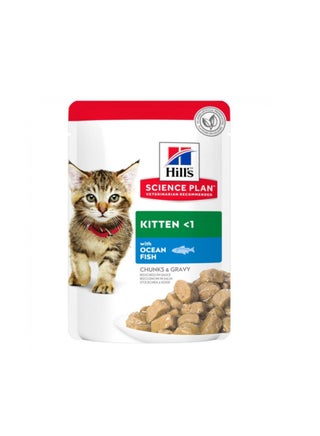 Hills - Science Plan Kitten With Ocean Fish Pouch Wet Cat Food - 85g - pzsku/Z858CE9C88D7F4A7C229CZ/45/_/1706185758/2b227765-bd68-4266-b70d-0877e06aed0f