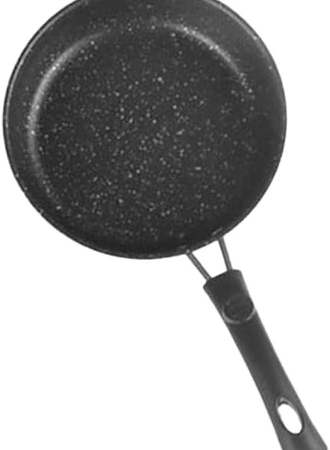 16cm Nonstick Frying Pan Flat Bottom Skillet Easy Clean Omelet Steak Pancake Cookware - Image 1