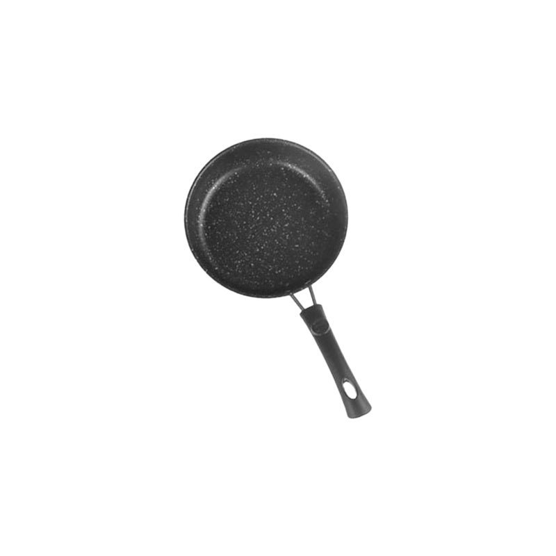 16cm Nonstick Frying Pan Flat Bottom Skillet Easy Clean Omelet Steak Pancake Cookware - Image 2