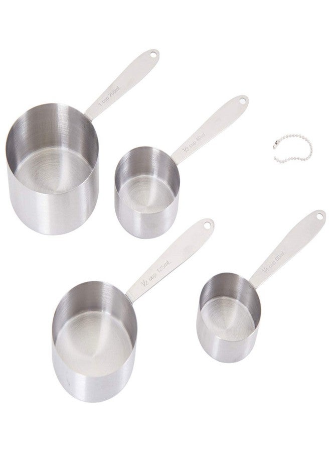 Farberware Pro Stainless Steel Measuring Cup and Spoon Set, 9-Piece - Image 4