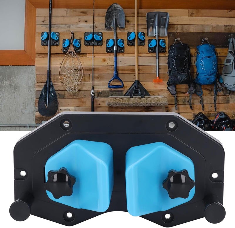 Tyenaza Ski Wall Mount, Ski Wall Rack Gravity Locking Space Saving ABS Universal Snowboard Wall Mount Holder, Saving Winter Gear Organizer for Garage Organizer System - Image 4