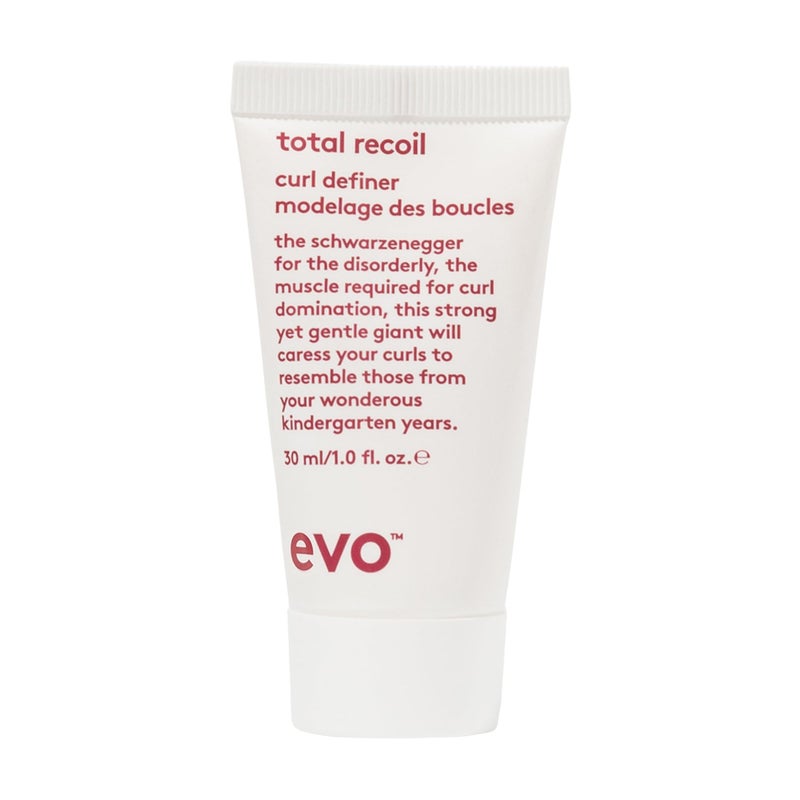EVO Total Recoil Curl Definer  Strong Hold Defining Moisturizing Cream  Enhances Natural Curl Pattern  Reduces Frizz  Humidity Control l  200ml  67floz