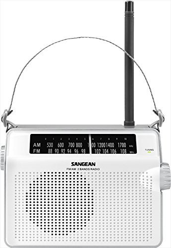 SANGEAN راديو محمول مدمج سونجيان PR-D6WH AM/FM - Image 2
