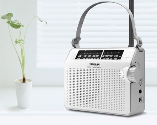SANGEAN راديو محمول مدمج سونجيان PR-D6WH AM/FM - Image 4