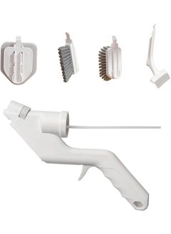 PROSFIA PROSFIA Kitchen and Bathroom Water Spray 4 in 1 Cleaning FivePiece Set MultiFunctional Water Spray Cleaning Set with Glass Scraper Cleaning Brush Sponge Gap Brush  - Image 1