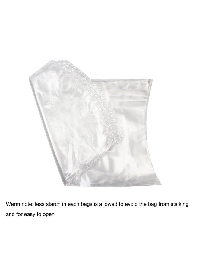 Morepack Poultry Shrink Wrap Bags,10x16 Inches 30 Pcs Clear Poultry Heat Shrink Bags Freezer With Zip Ties, Silicone Straw for Chickens, Rabbits - Image 3