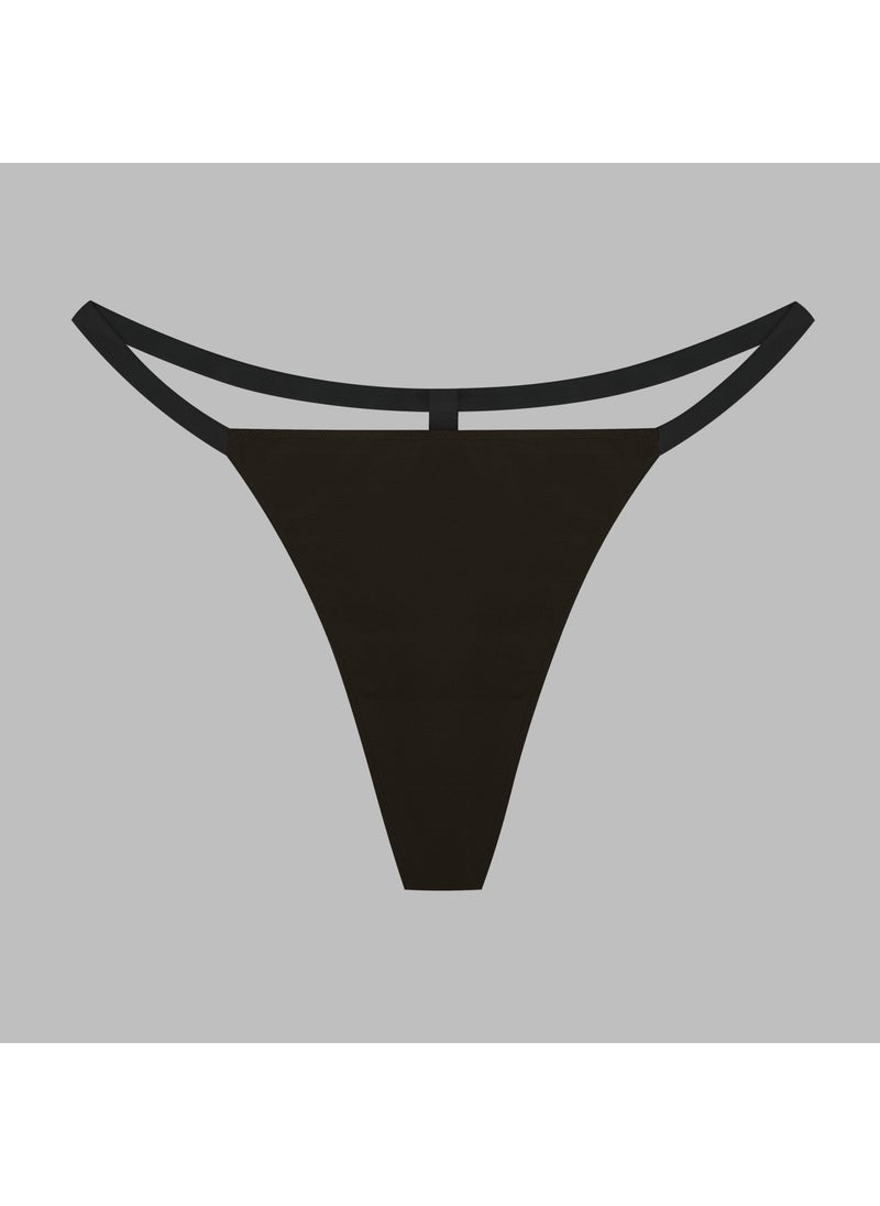 Yohannes Club - Women, 3-Piece String Set, (Brazilian, T-Thong and Thong String Set), Pink, Black, Lilac - Image 1