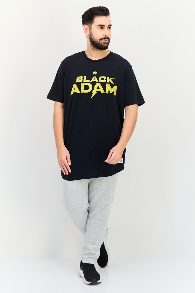 UNDER ARMOUR Men Sportswear Fit Short Sleeve Graphic Print Outdoor T-Shirt, Black - Image 3