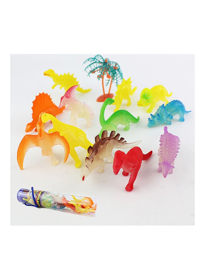 NIBEMINENT 12-Piece Luminous Dinosaurs Figure Set - Image 4