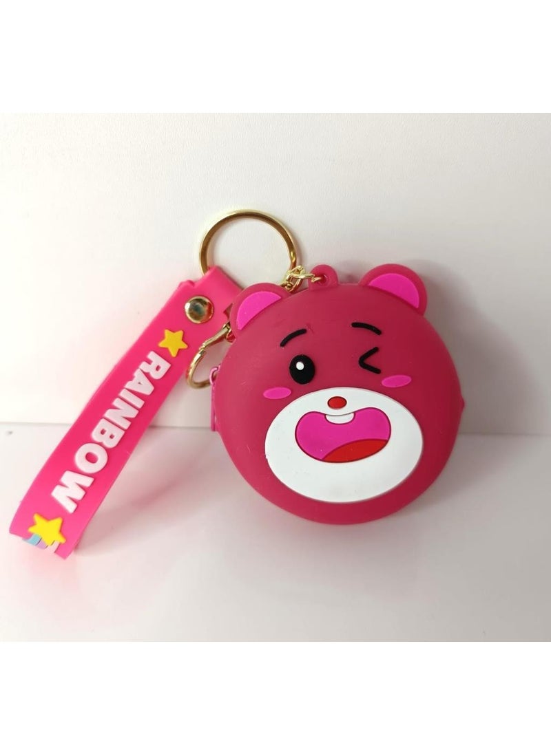 Keychain Wallet Silicone Coin Purse Lotso Pooh Bear Bag Car Decoration Toy - pzsku/Z858DD5739849D417250EZ/45/_/1737036935/0674a7c3-34f7-40fb-97ce-0bf7451c0b0a