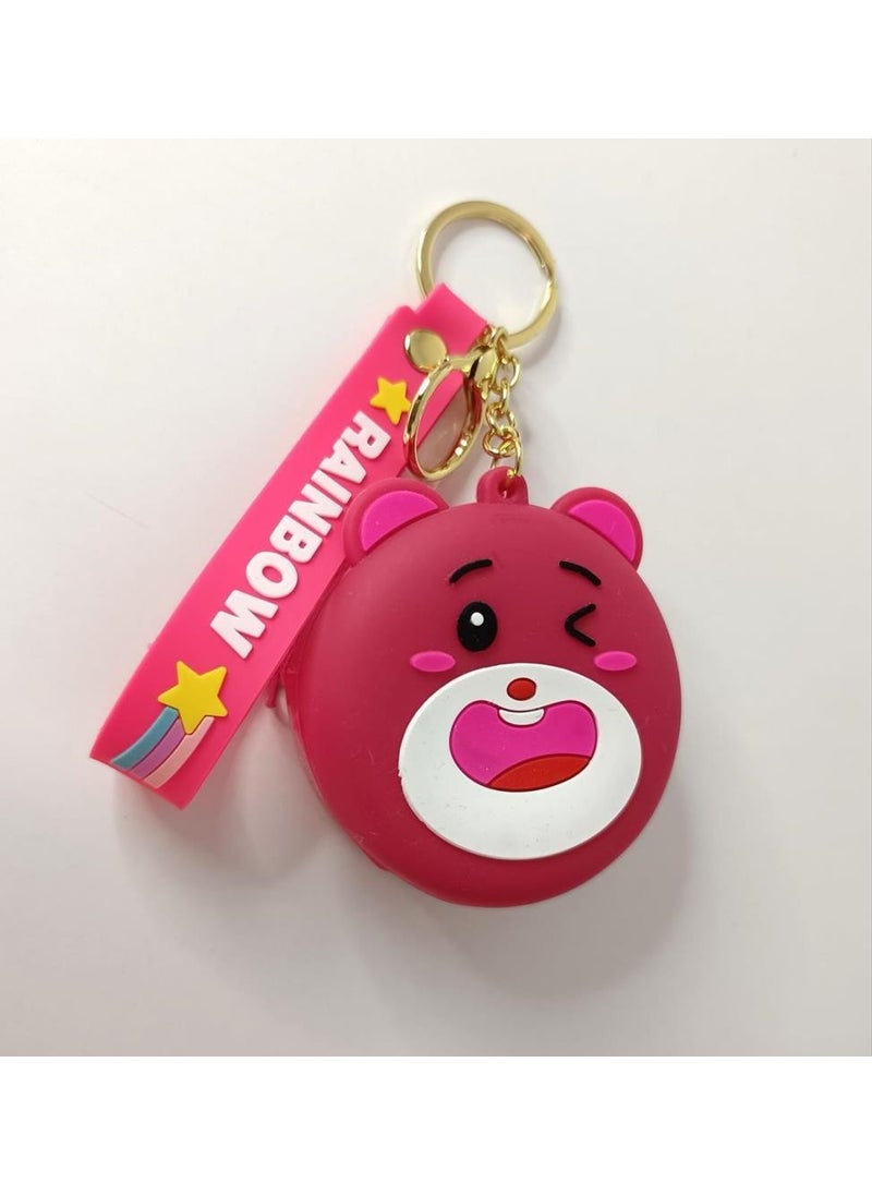 Keychain Wallet Silicone Coin Purse Lotso Pooh Bear Bag Car Decoration Toy - pzsku/Z858DD5739849D417250EZ/45/_/1737036936/da7162cd-4365-4dfd-8fa3-a80d7d238b72