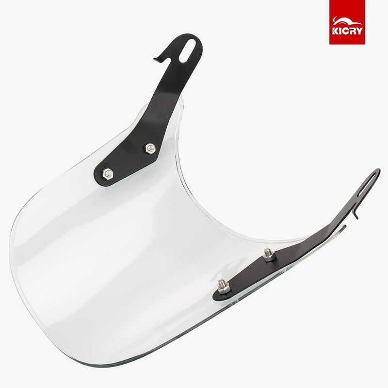 KICRY Motorcycle Headlight Windshield Universal Wind Deflector - Image 2