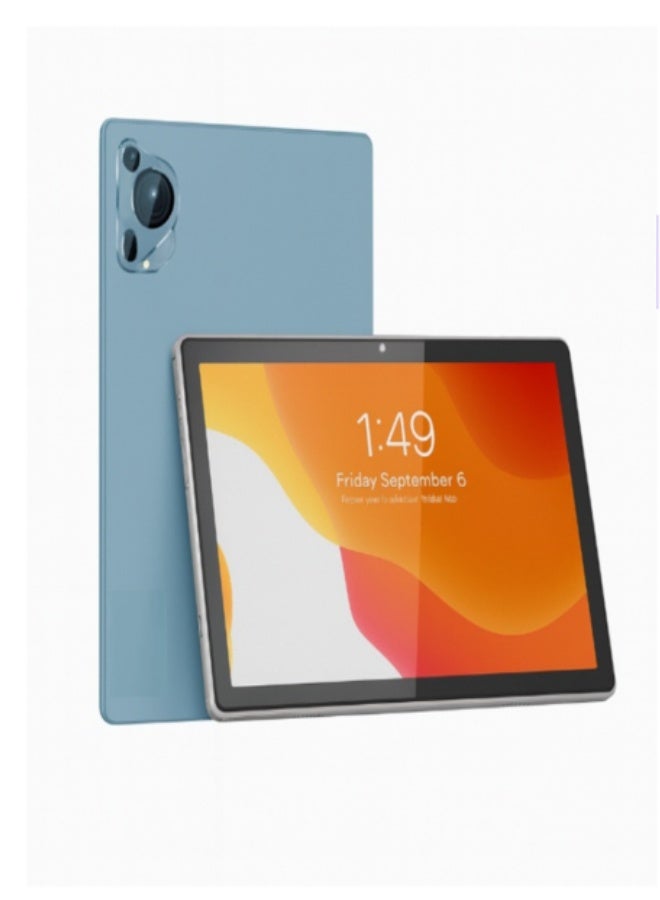 JAJEEK تاب 18 جهاز لوحي أندرويد 10.1 بوصة عرض HD، 8 جيجابايت RAM 512 جيجابايت ROM، أندرويد 15، معالج ثماني النواة، كاميرا 13 ميجابكسل + 8 ميجابكسل، بطارية 8000 مللي أمبير، 4G LTE، غطاء لوحة مفاتيح وقلم مرفق، أزرق - Image 3