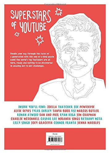 Superstars of YouTube: The 100% Unofficial Dot-to-Dot Book - Image 2