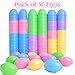 GiftExpress Pastel Color Easter Eggs 100 Piece Assorted Bulk 23 x 175 Plastic Eggs w Hinge Adult Kid Party Toys for Gift Baskets or Egg Hunt Decor - Image 4