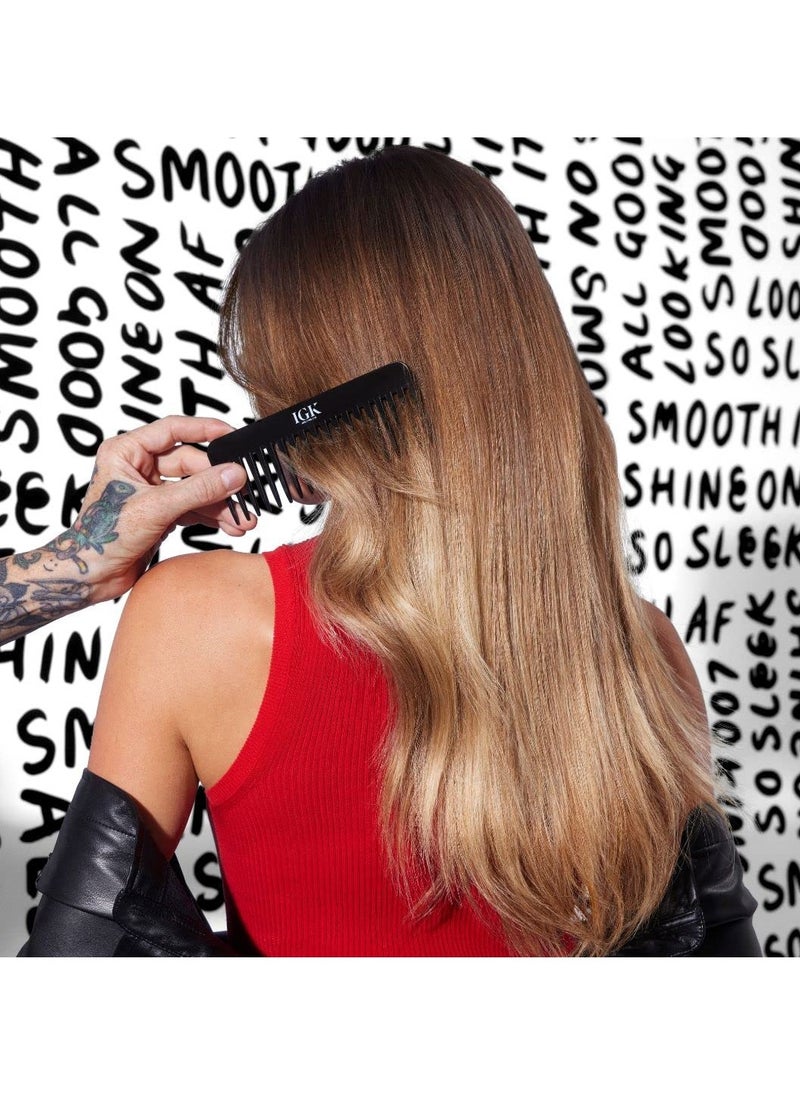iGK - IGK GOOD BEHAVIOR Spirulina Protein Smoothing Spray | Keratin Like Treatment + Frizz Control + Heat Protectant | Vegan + Cruelty Free | - Image 1