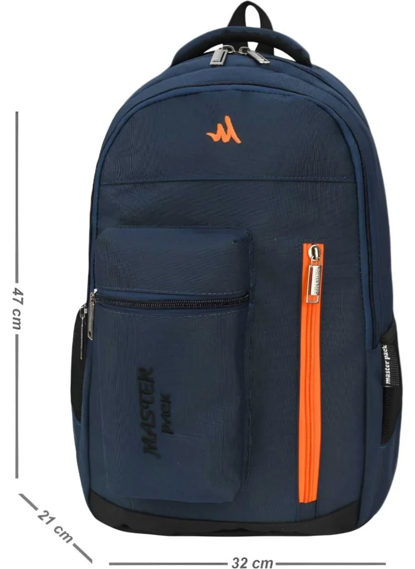 Tezzgelsin Unisex Waterproof Multi-Compartment Daily Backpack School Bag