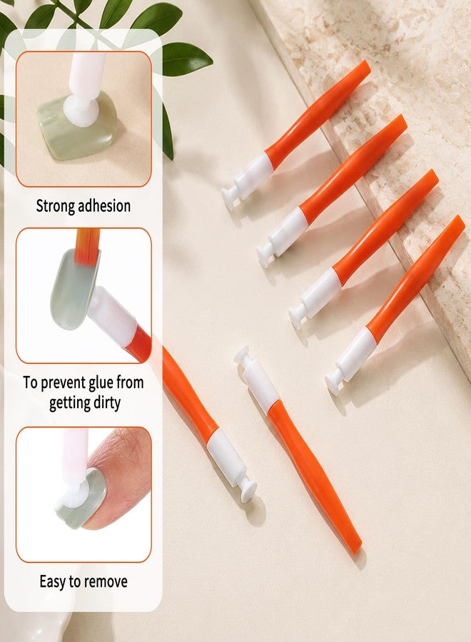 Psiriol 10PCS Press On Nail Tools, Dual-Ended Silicone Suction Cup Lifter(2.4 Inch) - Image 5