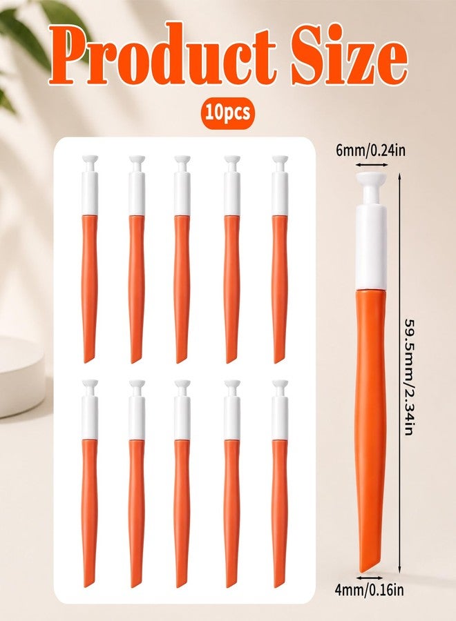 Psiriol 10PCS Press On Nail Tools, Dual-Ended Silicone Suction Cup Lifter(2.4 Inch) - Image 2