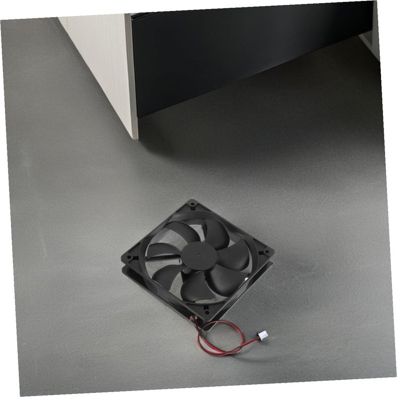 2 Pack 120mm Dual Ball Bearing PC Case Cooling Fans Quiet High Efficiency with Intelligent Speed Control - Image 5