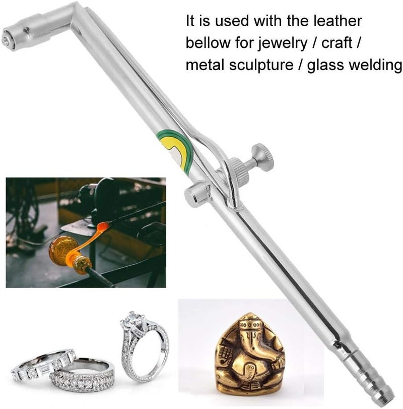 klarako Jewelry Gas Welding Torch, Practical Jewelry Making Equipment Copper Welding Torch Soldering Tool Flame Gun for Small Instruments, Tools, Toys, Component and Jewelry Repairing - Image 2
