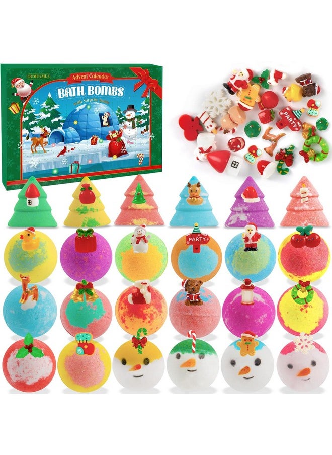 24 Pack Christmas Bath Bombs for Kids with Surprise Toys Inside, Kids Advent Calendar Bathbombs Set Bubble Bath Bombs for Relaxing Christmas Stuff Gifts for Boys Girls Xmas Spa Birthday Party Favors - pzsku/Z858E61BE09B4F06DD5D7Z/45/_/1740982993/98c79b47-9976-48b3-ba67-aa77724f3b90