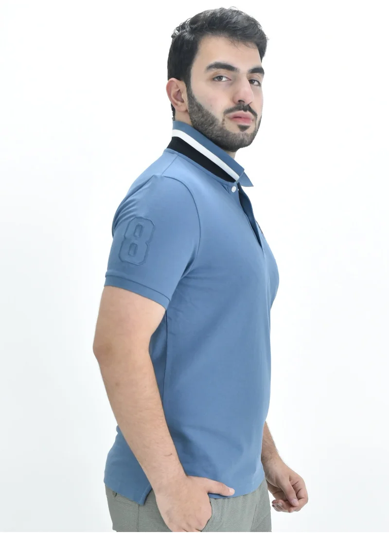 جيوردانو Men's Polo Blue