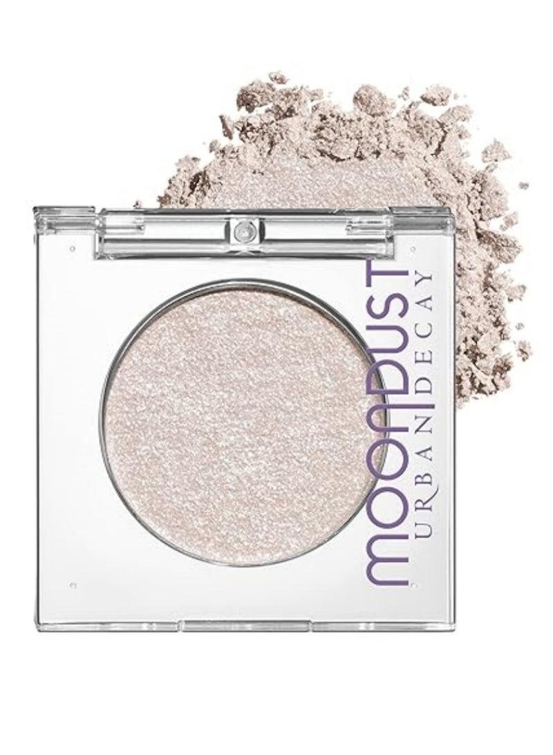 Urban Decay 24/7 Moondust Glitter Eyeshadow Single, Buildable Sparkly Eye Glitter, Long-lasting Shimmer Finish, Reflective Iridescent Eye Shadow Topper, Wet Look Effect, Cosmic, 1.8G