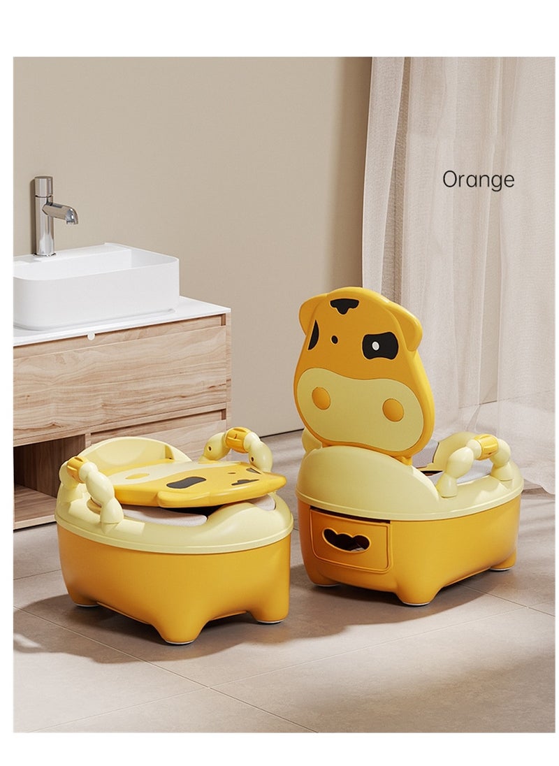 Generic - Children's toilet seat potty infant large pee pot child urine bucket toilet seat - Image 1