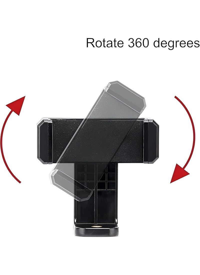 Generic - PLOKAMA PK-9950 Tripod for Camera and Mobile Phone, Height up to 150 cm, Supports 360-degree Rotation, Remote Control and Cover - Black - Image 1
