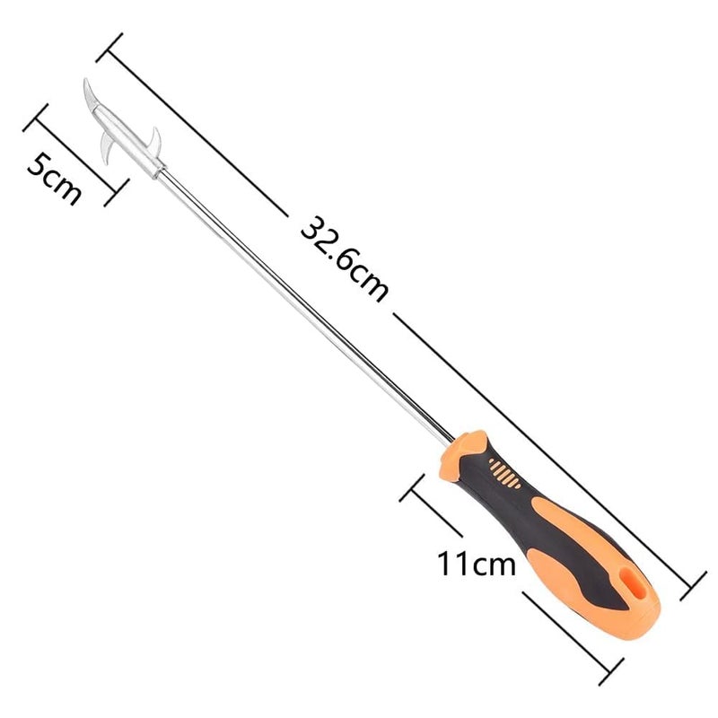 Wezone Multipurpose Car Tire Stone Remover Hook – Tyre Cleaning & Stone Picker Tool for Car, Bike, Truck Wheels – Durable Hook with Solid Rubber Handle - Image 2