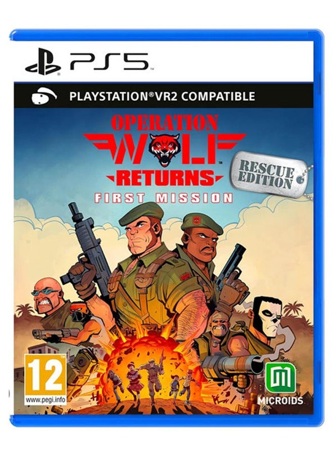 Operation Wolf Returns: First Mission Rescue Edition for PlayStation 5 (PS5) by Microids - playstation_5_ps5