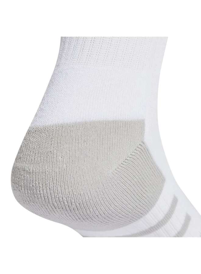 Adidas Ess Cc Crew 3P White Training Socks For Unisex 2 - 3.5