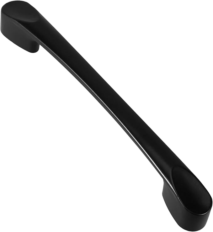 Black Zinc Alloy Cabinet Pulls And Knobs Drawer Handles Size 13 60X2 20X1 50CM - Image 1